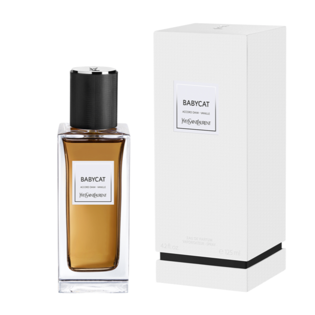 Yves Saint Laurent Babycat Accord Daim-Vanille